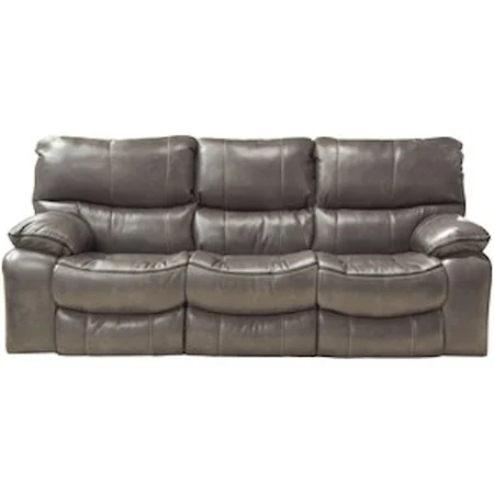 Lay Flat Reclining Sofa with Welt Stitching